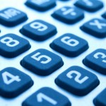 Blue Calculator